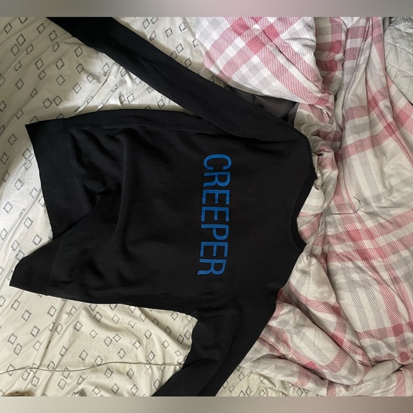 Early 2000s Bape Washed Black Graphic Sweatshirt - Picture 2 of 2